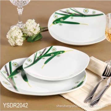 Square 18PCS Porcelain Tableware Ysdr2042